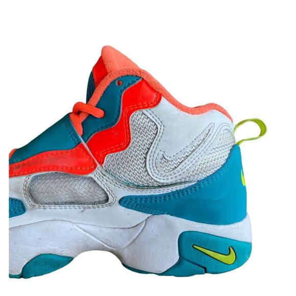 NIKE AIR MAX SPEED TURF 'MIAMI DOLPHINS' 525225-102 MENS SNEAKERS SIZE 6.5 Youth - Picture 8 of 8